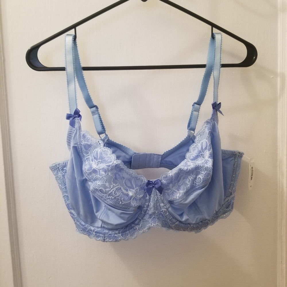 Sexy Baby Blue Bra